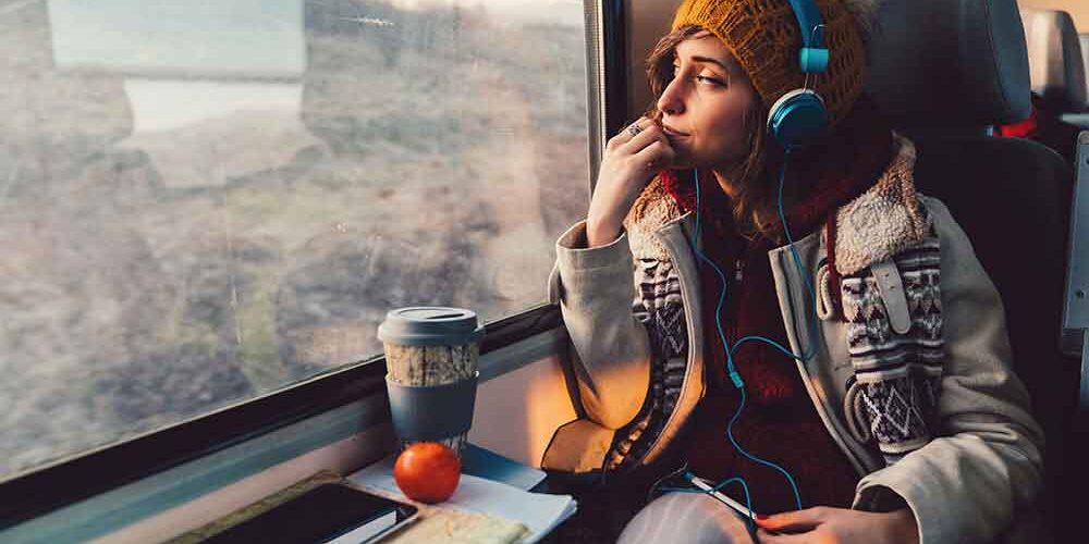 woman-on-train