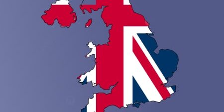 Generation Debt_ The Need for Collaboration in the Sector feature An image of a map of the UK decorated with the Great Britain flag on a purple background.