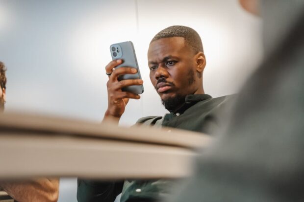scrolling on mobile due to debt collectors